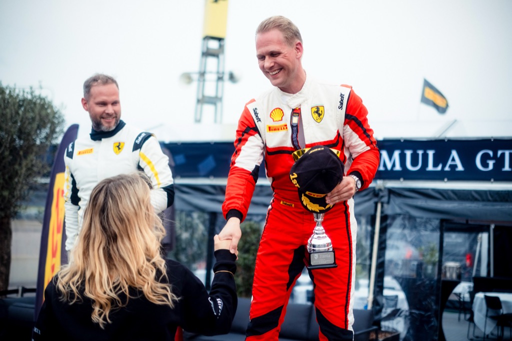 Ferrari-fest på Knutstorp: Succesfuld premiere på Formula GT Challenge.
(Foto: Formula Automobile)